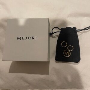 Mejuri Bold Huggie Hoops 14k Gold